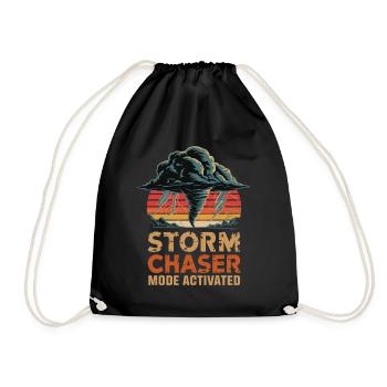 Mode Chasseur de Tempête activé Tornade Sturmjäger - Sac de sport léger - noir - Devant