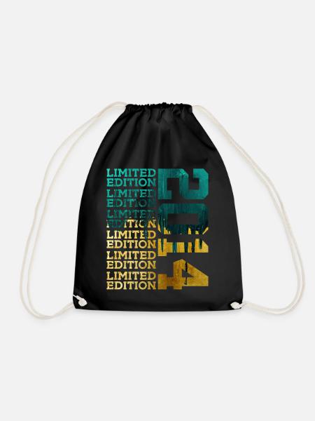LIMITED EDITION 2014 12 JAHRE 12. GEBURTSTAG - Turnbeutel - Schwarz