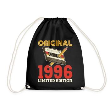 1996 30th Anniversary 30 Years Original Vintage - Drawstring Bag - black - Front