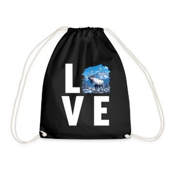Renne Renne - Sac de sport léger - noir - Devant