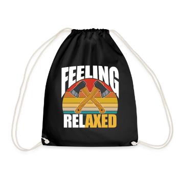 Se sentir détendu - Sac de sport léger - noir - Devant