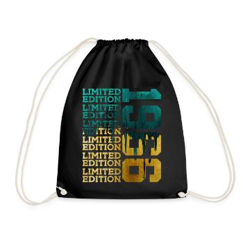 ÉDITION LIMITÉE 1966 60 ANS 60E ANNIVERSAIRE - Sac de sport léger - noir - Devant