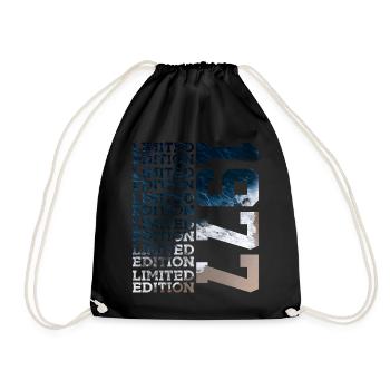 LIMITED EDITION 1977 49 YEARS 49TH BIRTHDAY - Drawstring Bag - black - Front