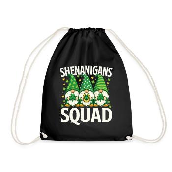 Équipe des Estris St Patrick’s Irish - Sac de sport léger - noir - Devant