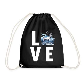Renne Renne - Sac de sport léger - noir - Devant