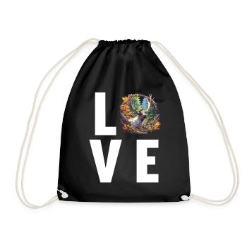 Renne Renne - Sac de sport léger - noir - Devant