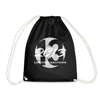 13e anniversaire 2013 cadeau garçons et filles - Sac de sport léger - noir - Devant