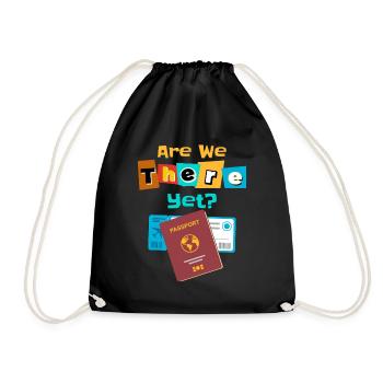 Drôle de Voyageur Monde Cadeau de Voyage Court, Voyage Drôle - Sac de sport léger - noir - Devant