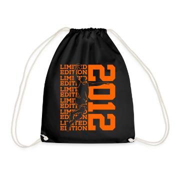 LIMITED EDITION 2012 BASKETBALL 14TH BIRTHDAY - Drawstring Bag - black - Front