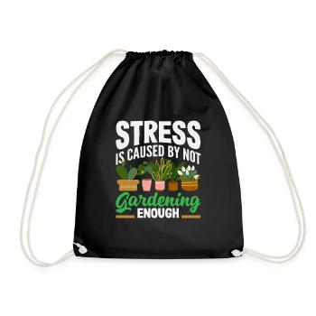Amoureux des plantes Jardinage Jardiniers Plantes - Sac de sport léger - noir - Devant