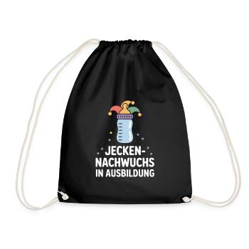 Jecken Offspring In Training Carnival Baby - Drawstring Bag - black - Front