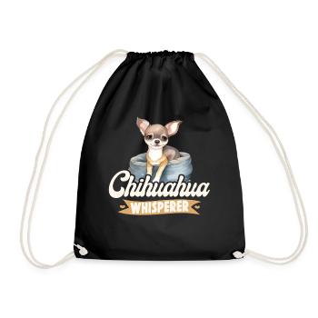 Chihuahua Chihuahueño Chihuahua - Drawstring Bag - black - Front