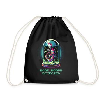 Rare Morph Discovered | Reptile Morphs - Drawstring Bag - black - Front