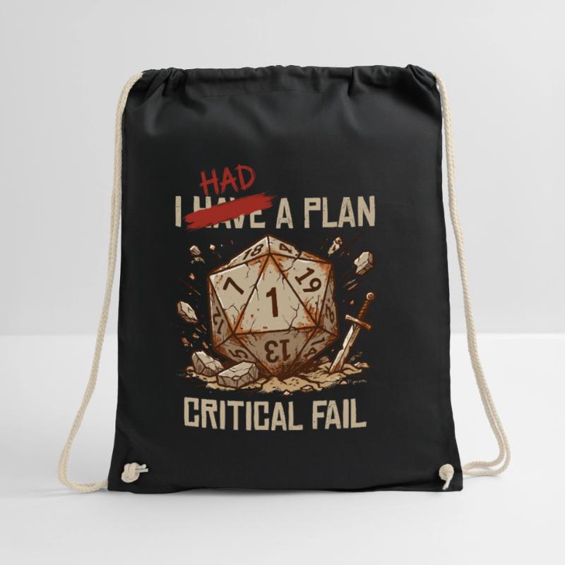 Échec critique – J’avais un plan cube Sac de sport léger