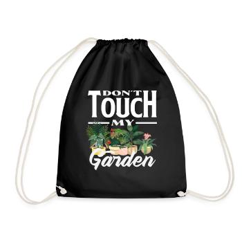 Ne touchez pas à mes plantes de jardin amoureuses - Sac de sport léger - noir - Devant