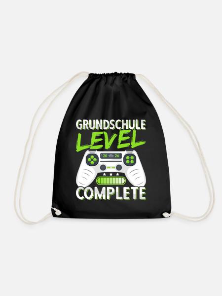 Grundschule Abschluss 2026 Grundschulabschluss - Turnbeutel - Schwarz