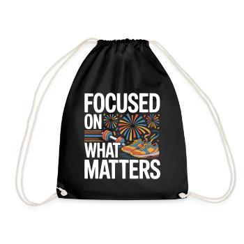 Citations motivantes pour la résolution du Nouvel An - Sac de sport léger - noir - Devant