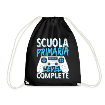 Primary School Diploma Elementary School 2026 - Drawstring Bag - black - Front