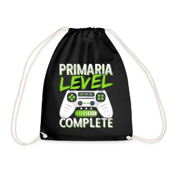 Diplôme de fin d’études primaires École primaire Gamer - Sac de sport léger - noir - Devant