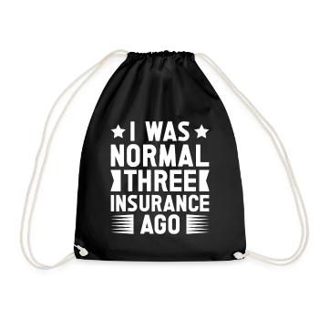 Costume d’agent d’assurance Normal il y a trois ans Medicare - Sac de sport léger - noir - Devant