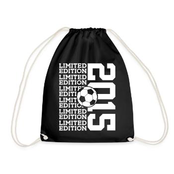 LIMITED EDITION 2015 FUßBALL 11. GEBURTSTAG - Turnbeutel - Schwarz - Vorne