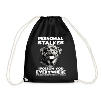 Rottweiler Propriétaire de chien Rottweiler Cadeau - Sac de sport léger - noir - Devant