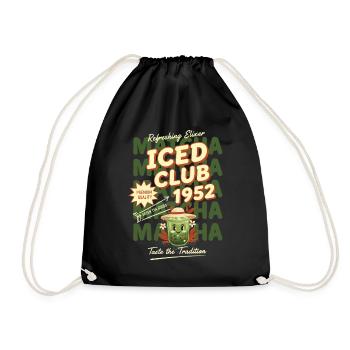 Iced Club 1952 Matcha Tea Taste The Tradition - Turnbeutel - Schwarz - Vorne