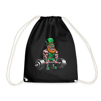 Kraft Leprechaun en look fitness - Sac de sport léger - noir - Devant