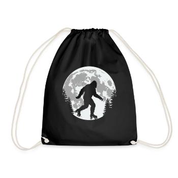 Bigfoot Lune de patinage à roulettes - Sac de sport léger - noir - Devant