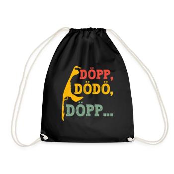 Vacances en mer du Nord DÖPP DÖDÖ DÖPP ... Sylt Drôle - Sac de sport léger - noir - Devant