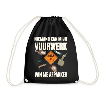 Mijn Vuurwerk - Sac de sport léger - noir - Devant