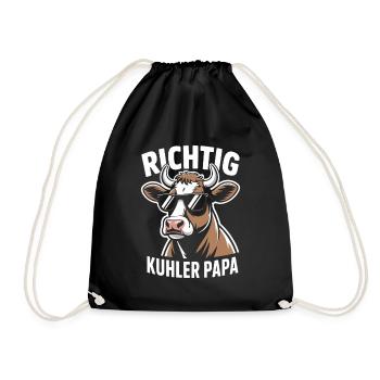 Really Cool Dad Father's Day Best Dad - Drawstring Bag - black - Front