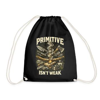 Prepper Survivalists - Drawstring Bag - black - Front