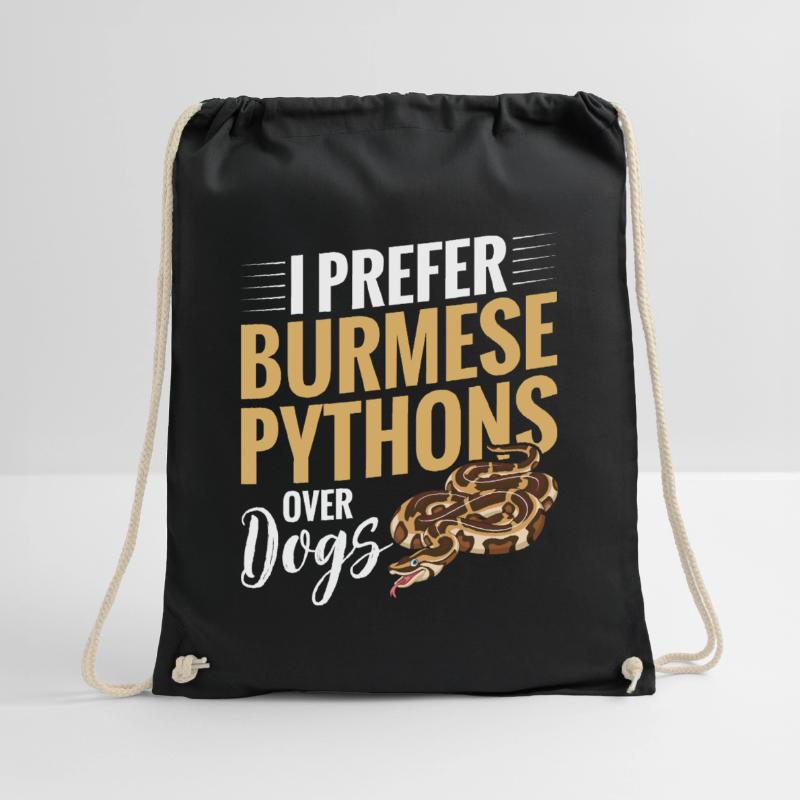 Python birman Stuff Reptile Foos Propriétaire de serpent Sac de sport léger