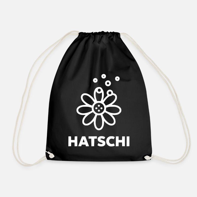 Magie de la Fleur de Hatschi - Sac de sport léger - noir
