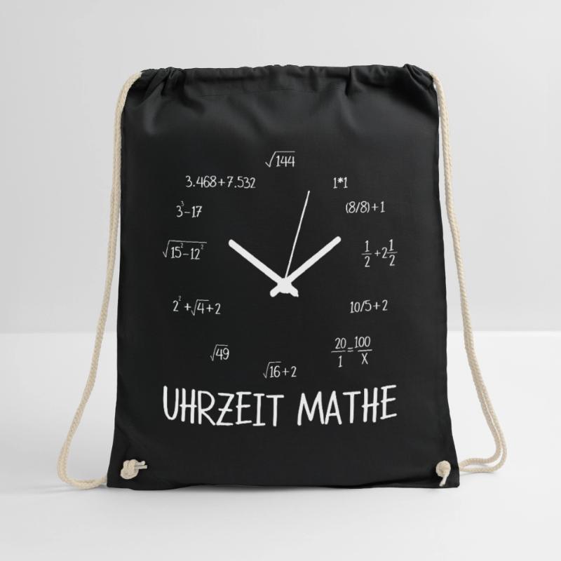Temps maths math élève enseignant de maths Sac de sport léger