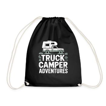Camping-car tout-terrain Truck Camper Adventures - Sac de sport léger - noir - Devant