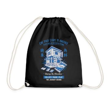 One Pack Leads To Another Collect Trade Play - Drawstring Bag - black - Front