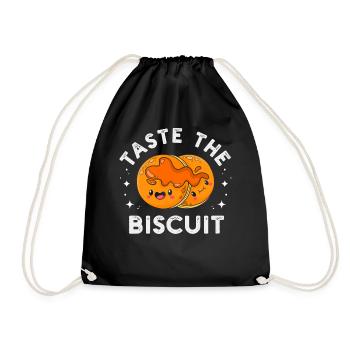 Goûtez le duo biscuit - Sac de sport léger - noir - Devant