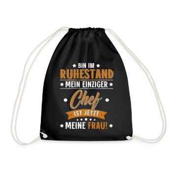 Retraite 2026 Gift Man Retraite Retraité Drôle - Sac de sport léger - noir - Devant