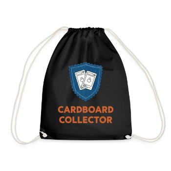 Booster de cartes à collectionner en carton - Sac de sport léger - noir - Devant