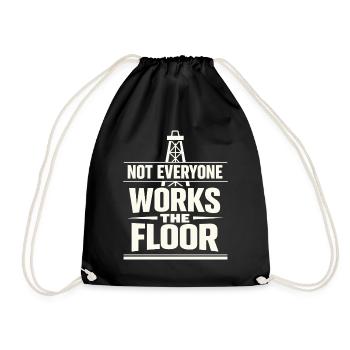 Surface de forage de forage offshore Surface de forage - Sac de sport léger - noir - Devant