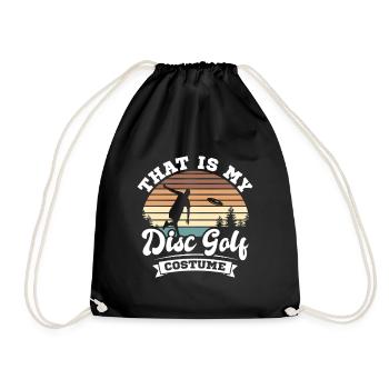 Cadeaux de disc golf Disc Golf - Sac de sport léger - noir - Devant