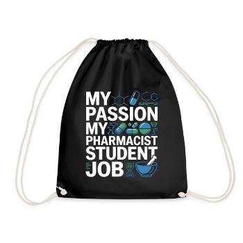 Pharmacist Student My Passion My Clinical Pharmacy - Turnbeutel - Schwarz - Vorne