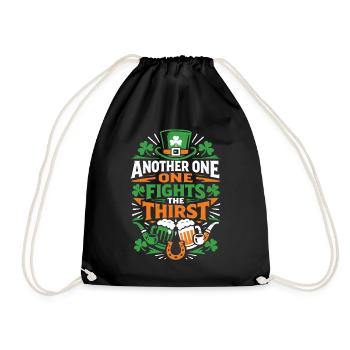 Un autre combat la soif | La Saint-Patrick - Sac de sport léger - noir - Devant