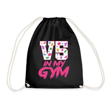 Indoor Climbing Indoor Climbing - Drawstring Bag - black - Front