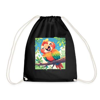 L’ère de l’ara - Sac de sport léger - noir - Devant