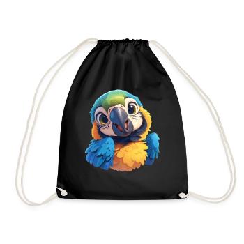 L’ère de l’ara - Sac de sport léger - noir - Devant