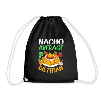 Diet Dietician - Drawstring Bag - black - Front