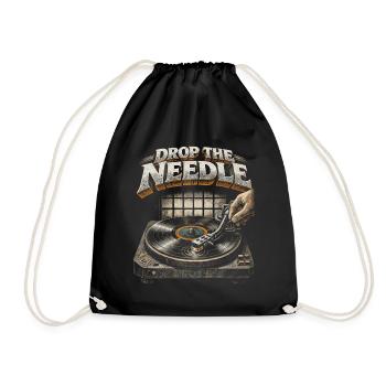 Disques vinyles de collection Vinyl Vinyl Collections - Sac de sport léger - noir - Devant
